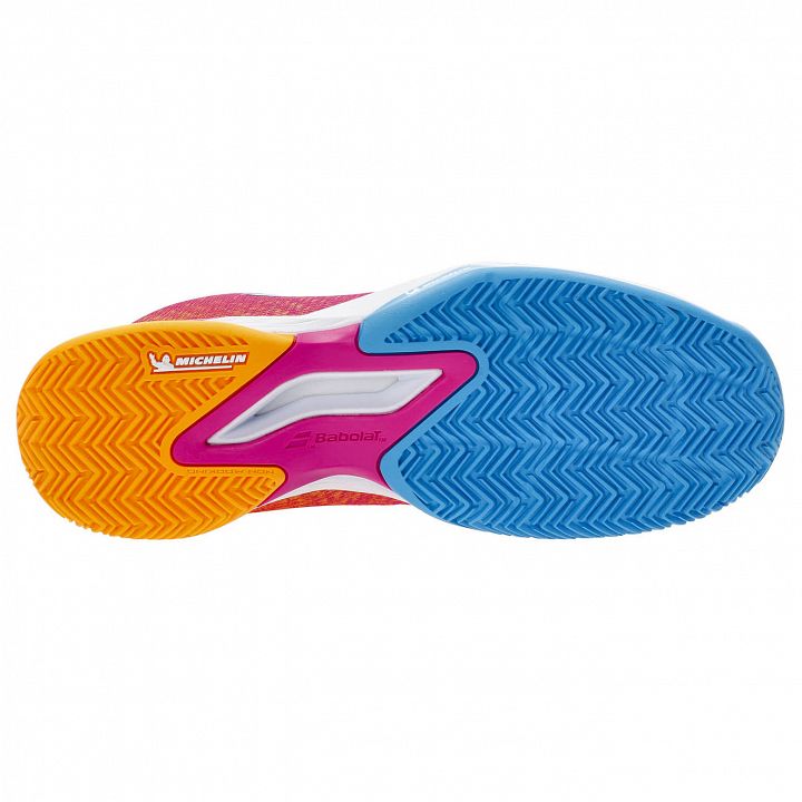 Babolat Jet Mach 3 Junior Clay Hot Pink