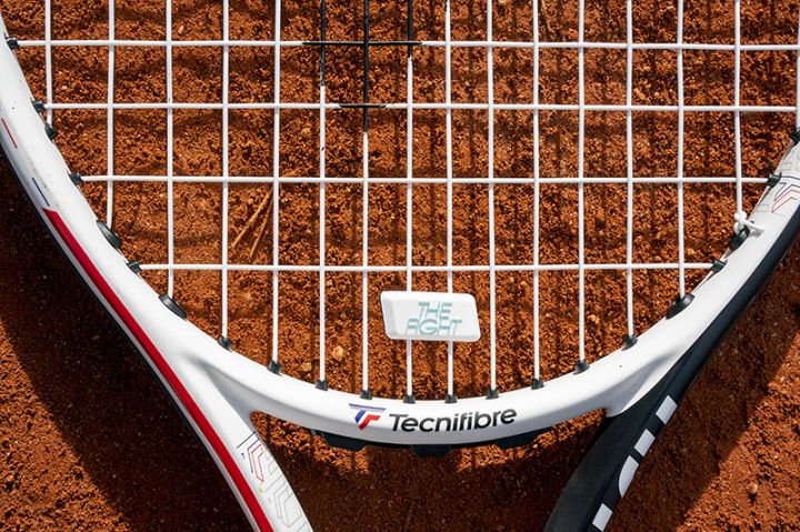 Tecnifibre Spirit Damp Neon 2-Pack Black / White
