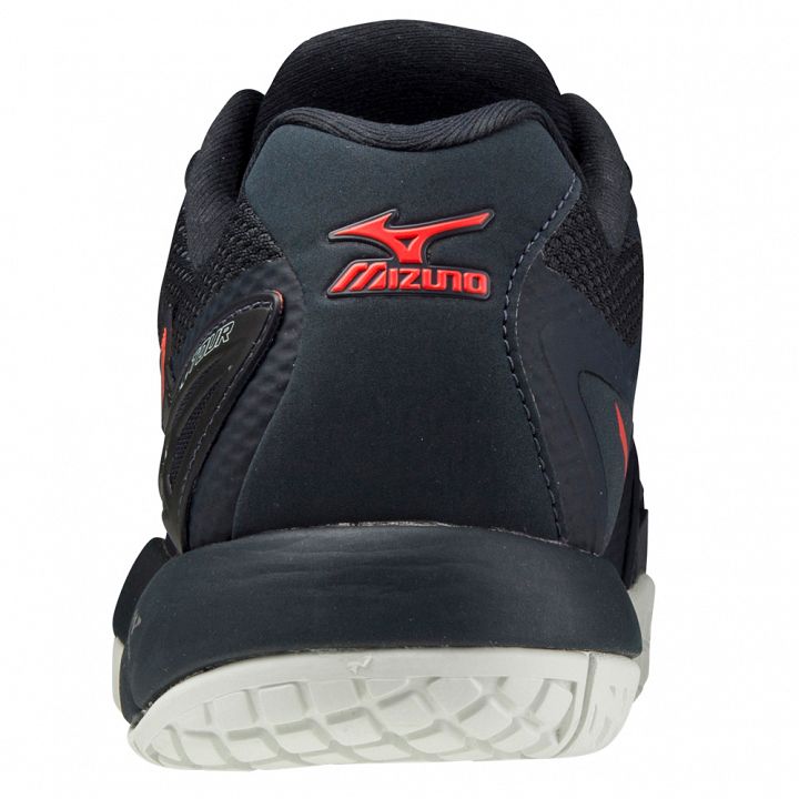 Mizuno Wave Intense Tour 5 AC Salute / Ignition Red / Platinum Gold