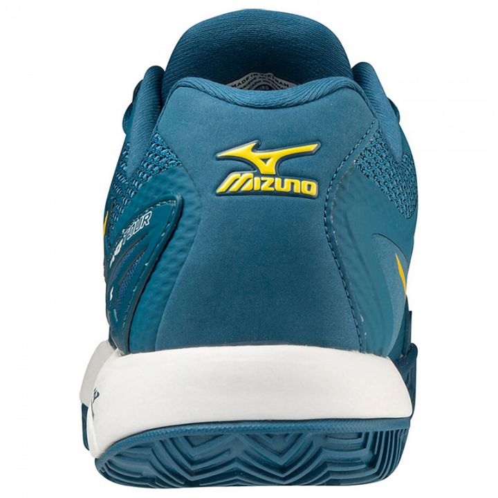 Mizuno Wave Intense Tour 5 CC Moroccan Blue / High Visibility / White