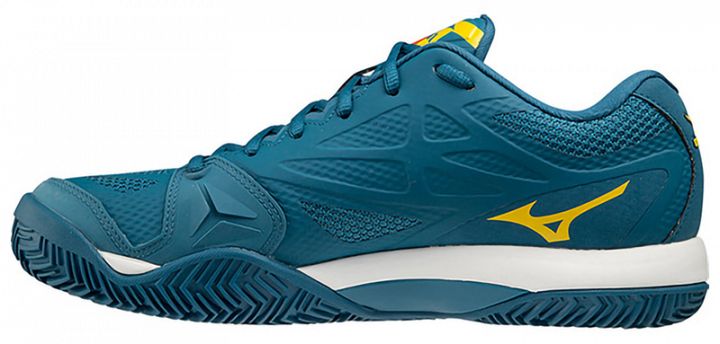 Mizuno Wave Intense Tour 5 CC Moroccan Blue / High Visibility / White