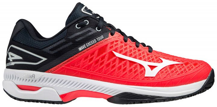 Mizuno Wave Exceed Tour CC Ignition Red / White / Salute