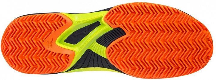 Mizuno Wave Exceed SL 2 CC Safety Yellow / Shocking Orange / Sky Captain