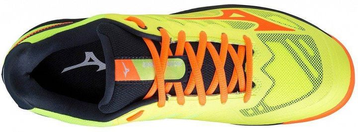 Mizuno Wave Exceed SL 2 CC Safety Yellow / Shocking Orange / Sky Captain