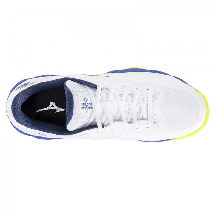 Mizuno Wave Enforce Court CC White / Dazzling Blue / Lightning
