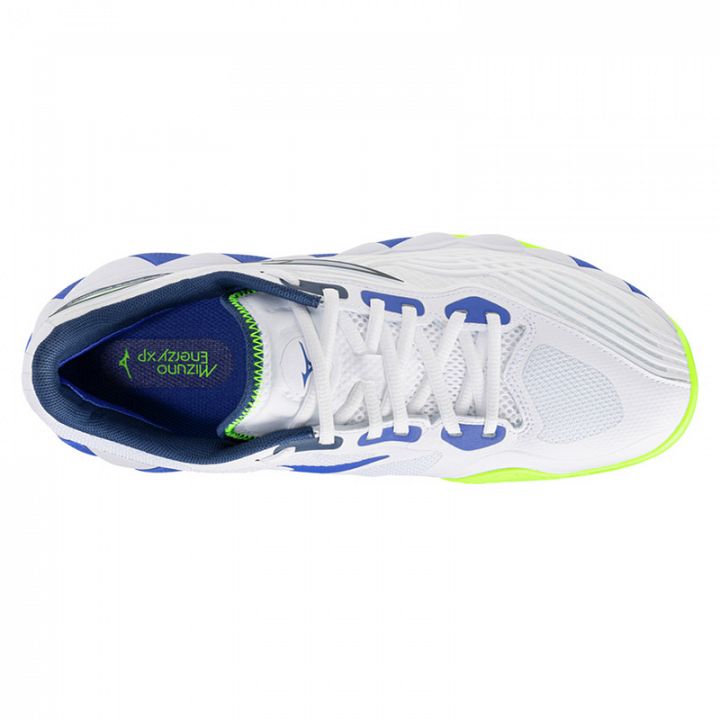 Mizuno Wave Enforce Tour 2 CC White / Dazzling Blue / Lightning
