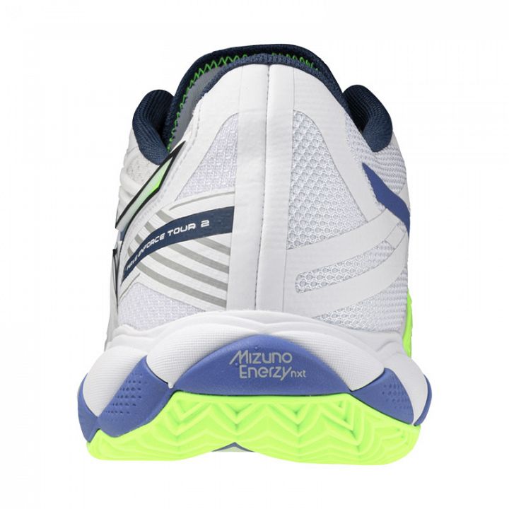 Mizuno Wave Enforce Tour 2 CC White / Dazzling Blue / Lightning