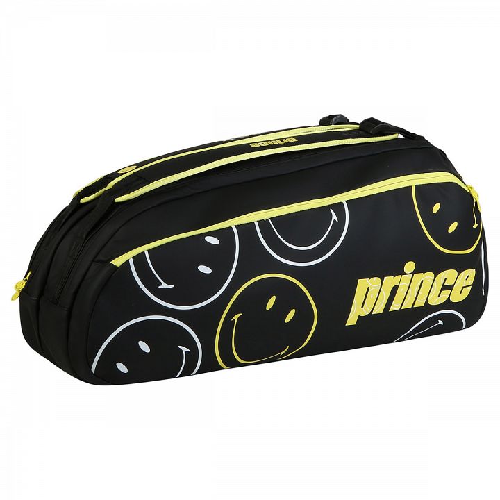 Prince X Smiley Tour 2-Comp Racketbag 6R Black