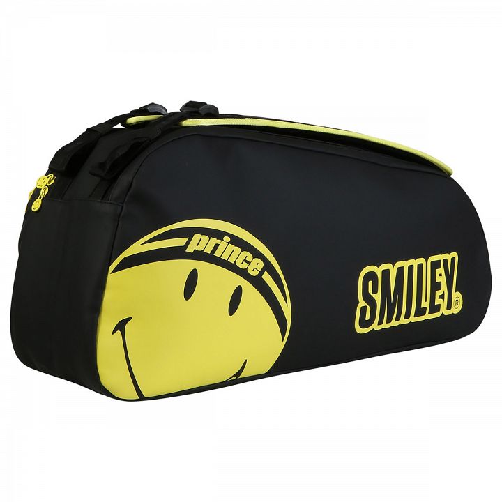 Prince X Smiley Tour 2-Comp Racketbag 6R Black