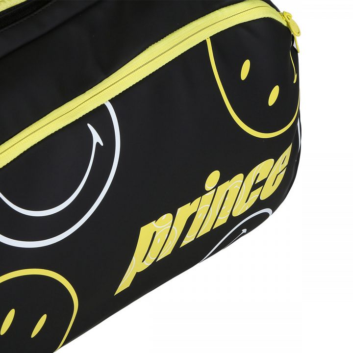 Prince X Smiley Tour 2-Comp Racketbag 6R Black