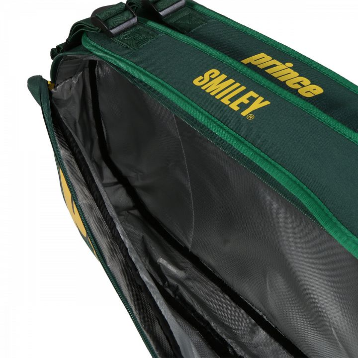 Prince X Smiley Tour 2-Comp Racketbag 6R Green