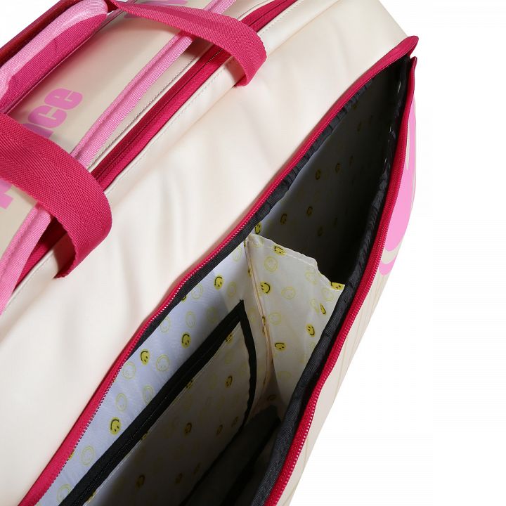 Prince X Smiley Tour 1-Comp Racketbag 3R Beige / Pink