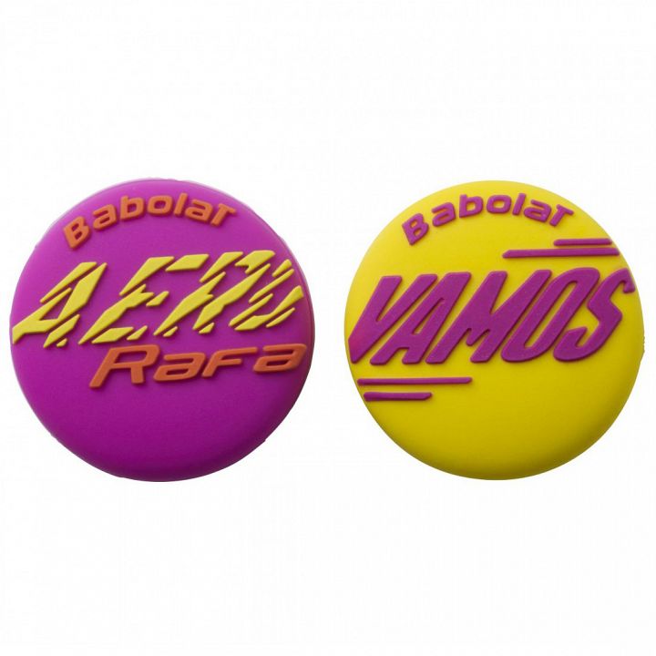 Babolat Vamos Damp Rafa x2 Yellow / Purple