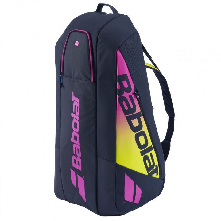 Babolat Thermobag Pure Aero 6R Rafa 2nd Gen Blue / Yellow / Pink