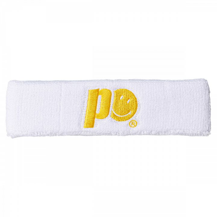 Prince X Smiley Headband White