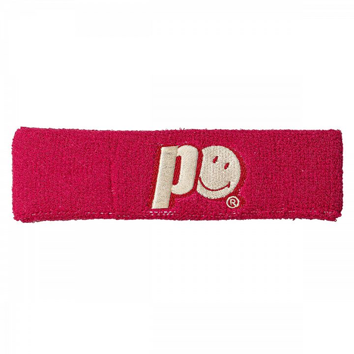 Prince X Smiley Headband Pink