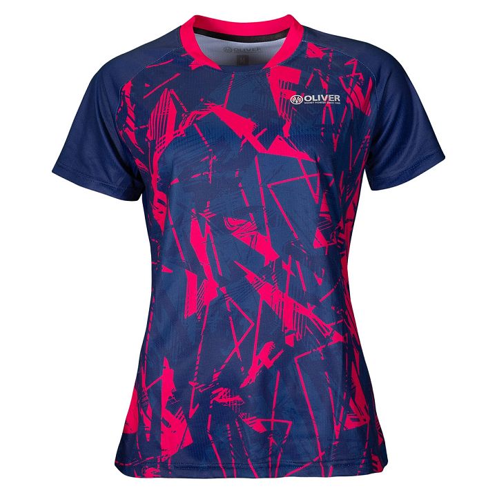 Oliver Verona Lady T-Shirt Blue / Magenta