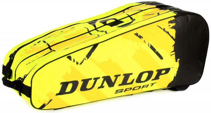 Dunlop Revolution NT 6R Racket Bag Yellow / Black