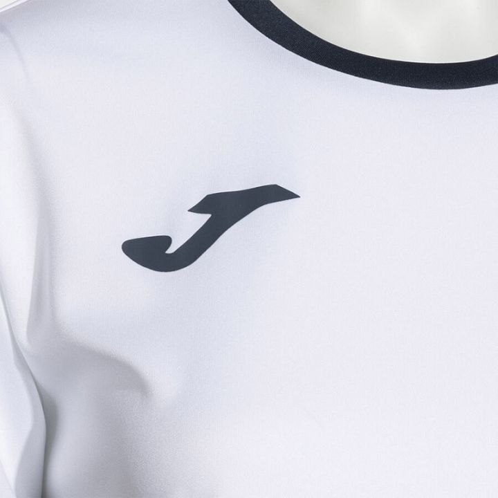 Joma Combi Premium Woman SS Tee White / Navy Blue
