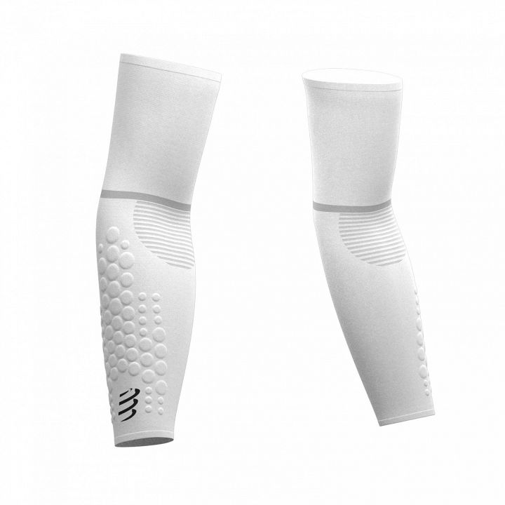 Compressport ArmForce Ultralight White - Rękawy kompresyjne