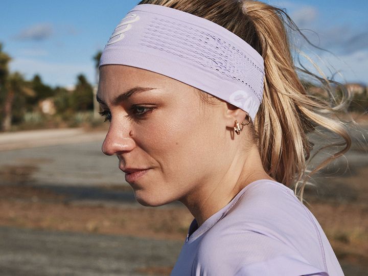 Compressport Headband On/Off Orchid Purple