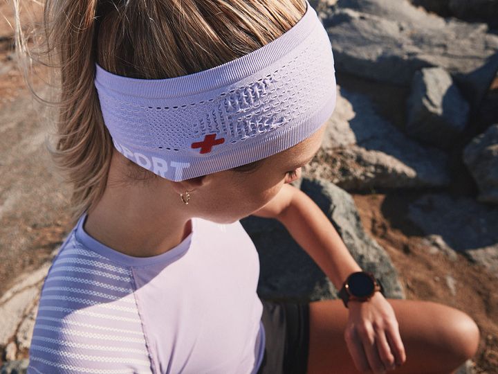 Compressport Headband On/Off Orchid Purple