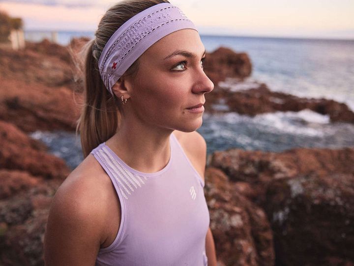 Compressport Thin Headband On/Off Orchid Petal