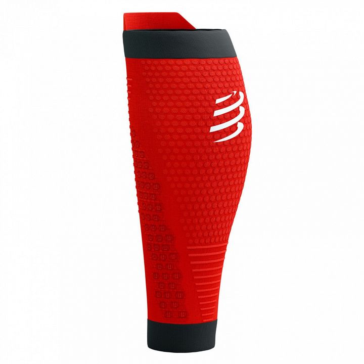 Compressport R2V3 Calf Sleeves Red / Black