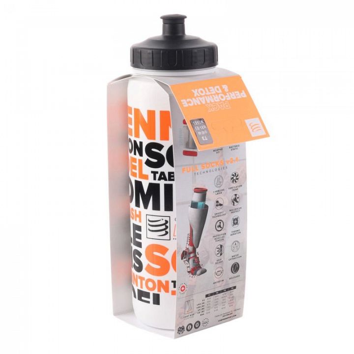 Compressport Racket Play&Detox Pack White