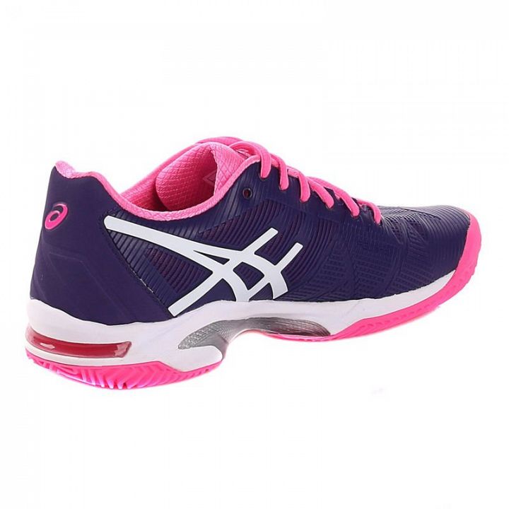 ASICS Gel-Solution Speed 3 Clay Parachute Purple / White / Hot Pink