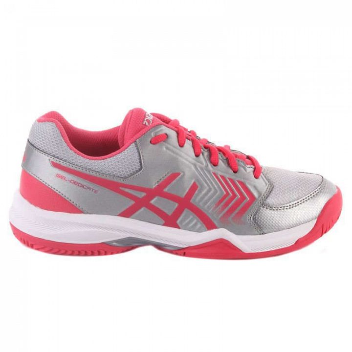ASICS Gel-Dedicate 5 Clay Silver / Rouge Red