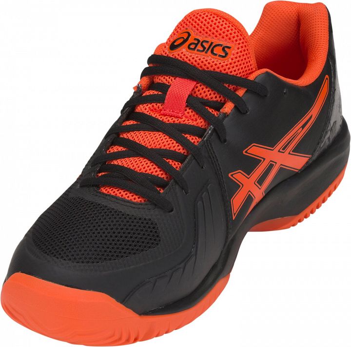 ASICS Gel-Court Speed CLAY Black / Cherry Tomato