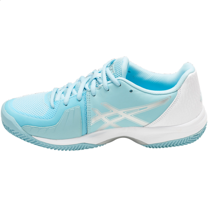 ASICS Gel-Court Speed Clay Porcelain Blue / White