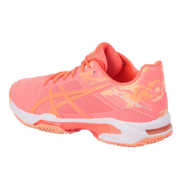 ASICS Gel-Solution Speed 3 Clay L.E. Flash Coral