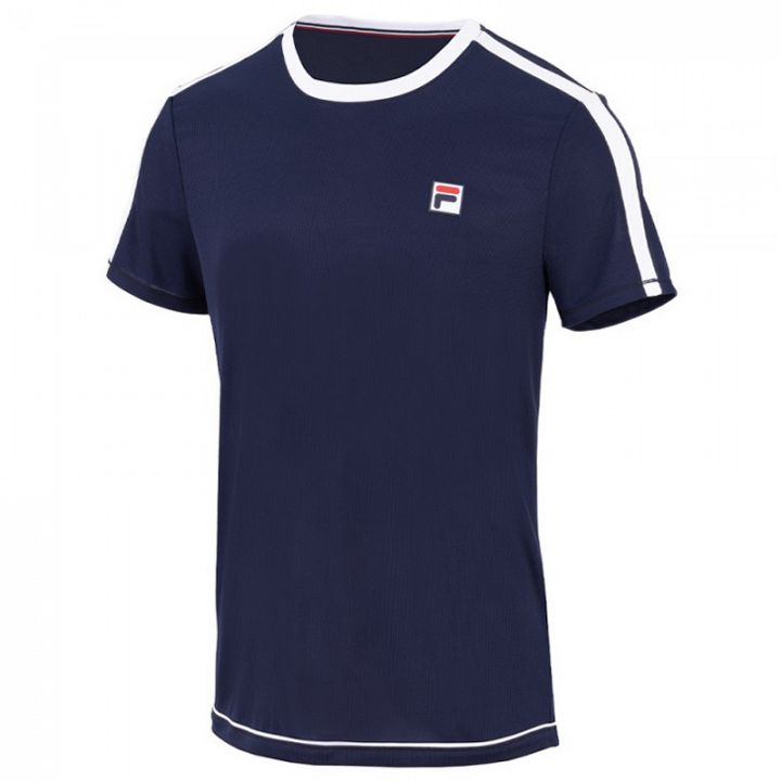 FILA T-Shirt Elias Navy / White