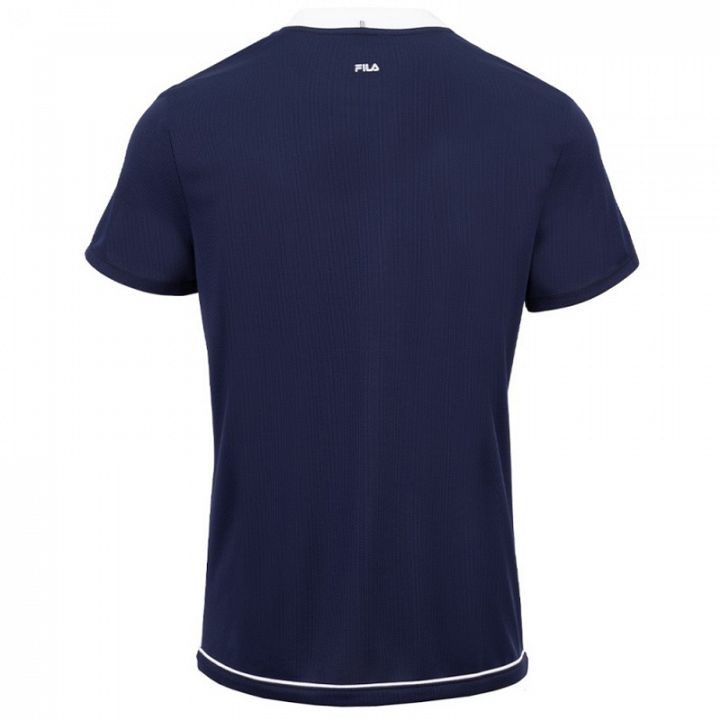 FILA T-Shirt Elias Navy / White