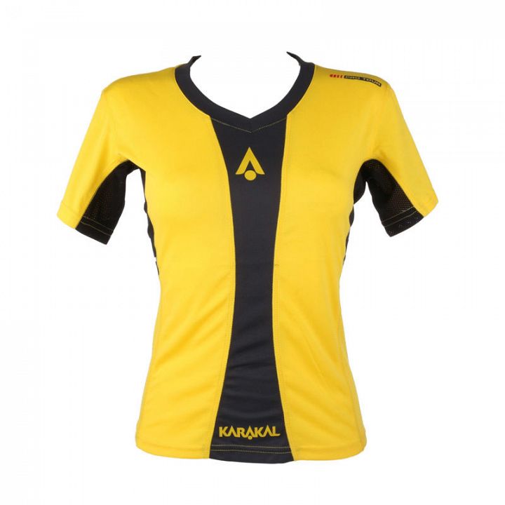 Karakal Pro Tour Lady Tee Yellow