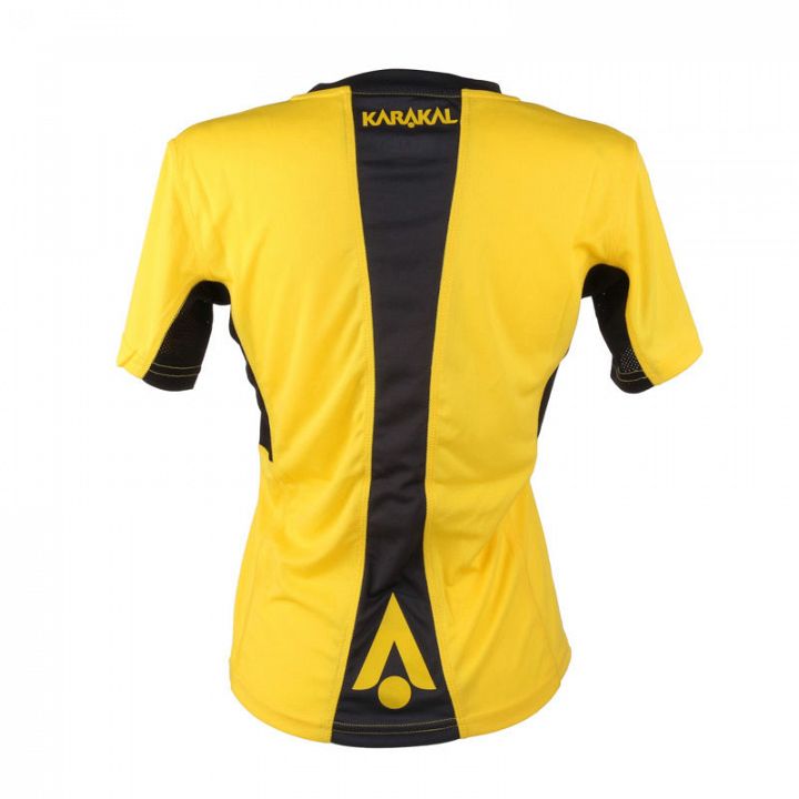 Karakal Pro Tour Lady Tee Yellow