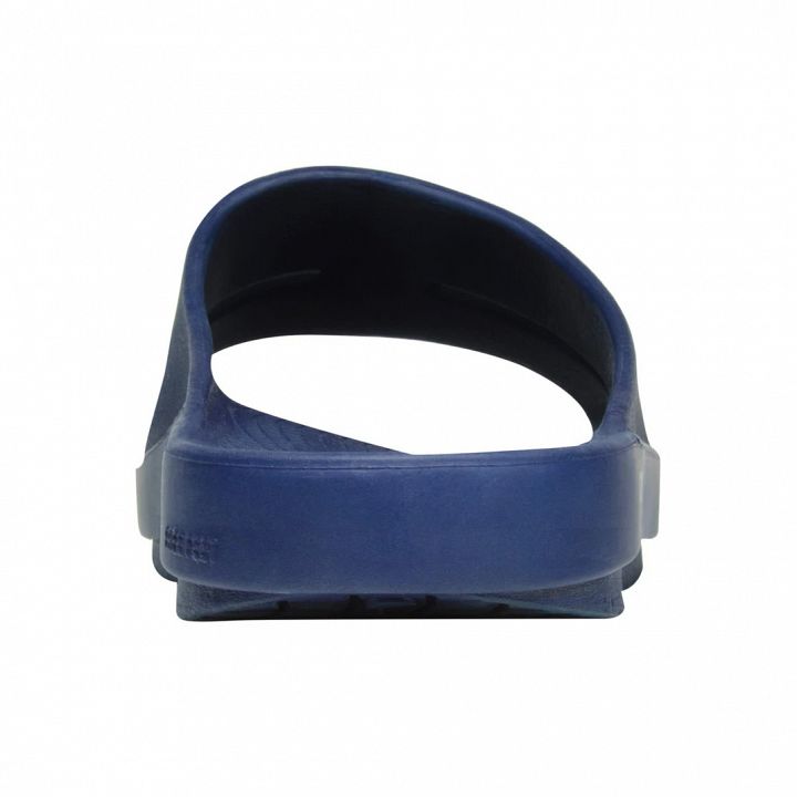 OOFOS OOahh Slide Sandal Navy - Klapki