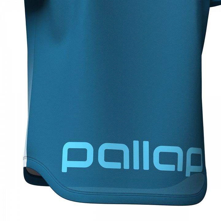 Pallap Technical Men's T-Shirt Petrol Blue / Cyan Blue