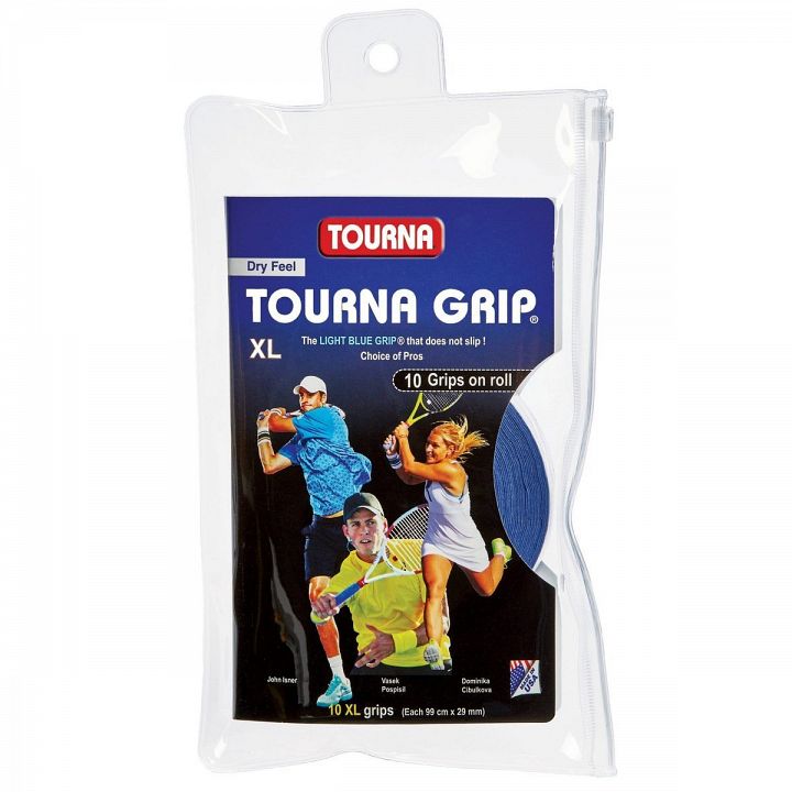 Tourna Grip XL 10Pack Blue