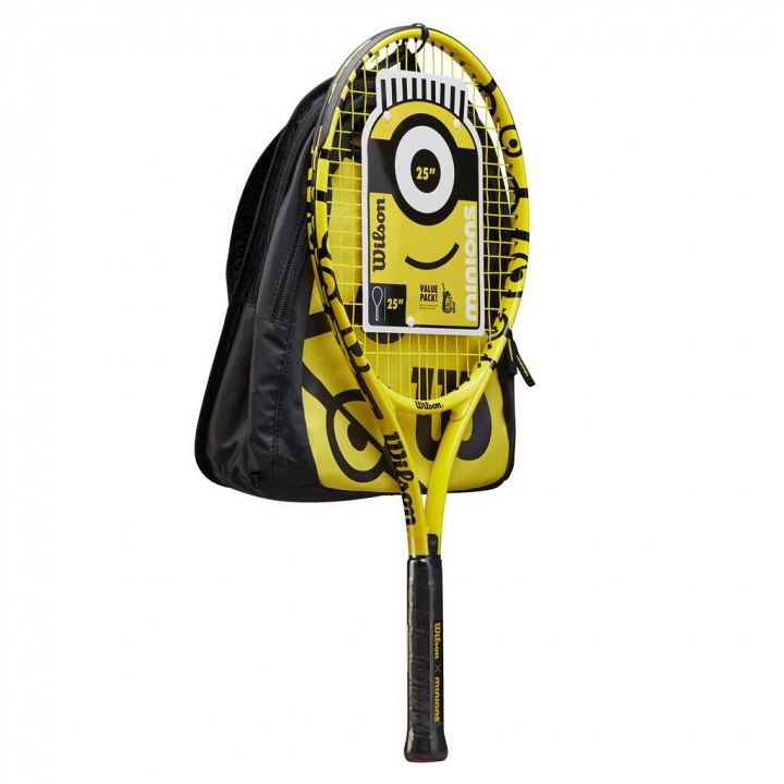 Wilson Minions 25 Junior Kit - zestaw do tenisa