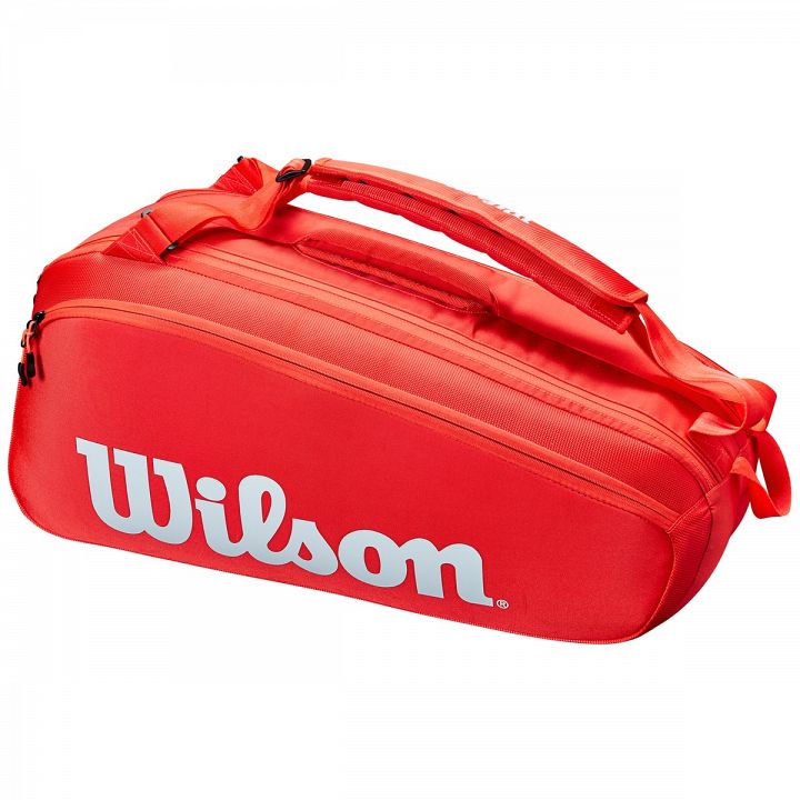 Wilson Super Tour Racketbag 6R Red