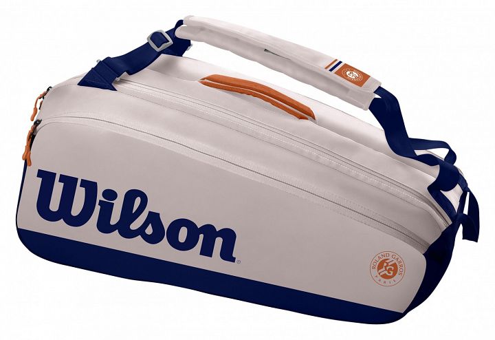 Wilson Roland Garros Premium Thermobag 9R Oyster / Navy