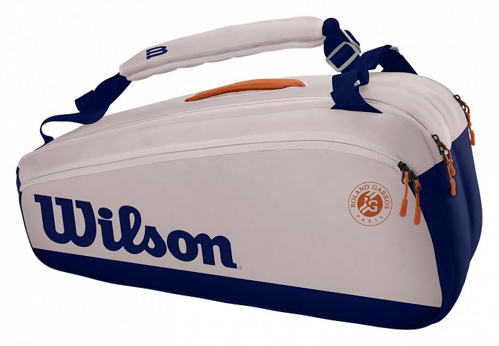 Wilson Roland Garros Premium Thermobag 9R Oyster / Navy
