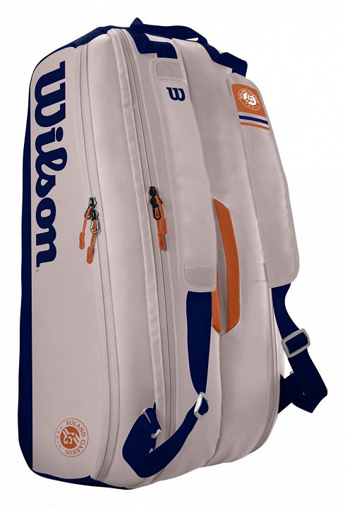 Wilson Roland Garros Premium Thermobag 9R Oyster / Navy