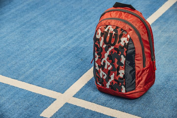 Wilson Junior Backpack Red / Grey / Black