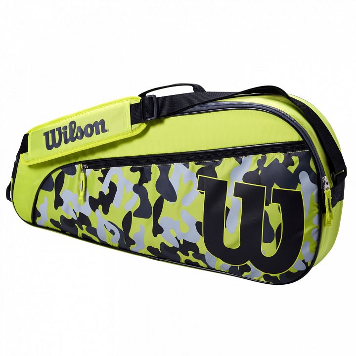 Wilson Junior Racketbag 3R Wild Lime / Gray / Black