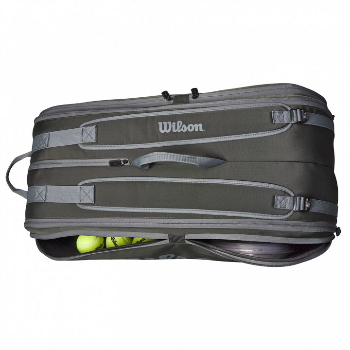 Wilson Tour 12 Pack Dark Green