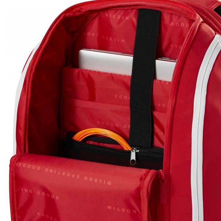 Wilson Super Tour Backpack Red